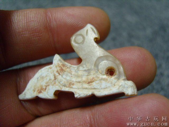高古玉鸟坠2