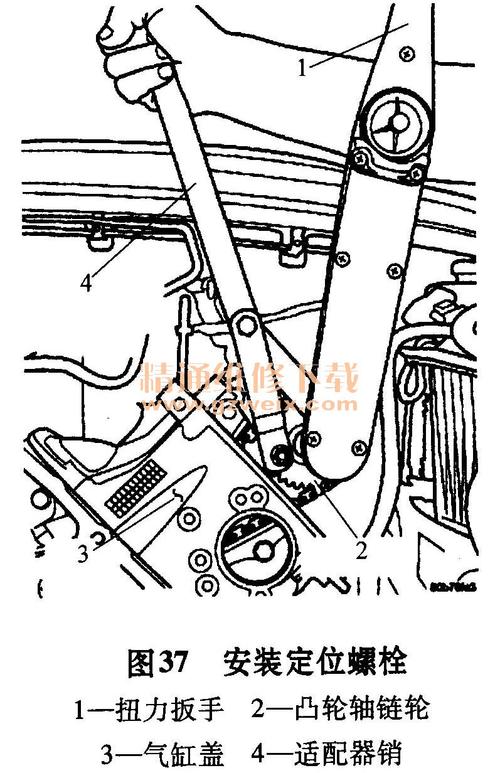 大切诺基3.7l发动机正时校对方法