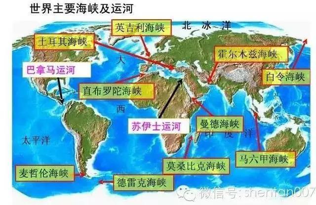 作为一个海权国家,美国对于马六甲海峡,望加锡海峡,朝鲜海峡,苏伊士
