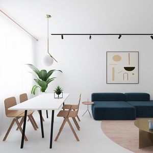 国外现代简约极简风格室内设计装修软装客厅卧室厨卫设计参考素材