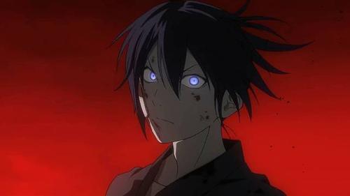 求「野良神」最后一集夜斗扎着头发的高清截图!谢谢!