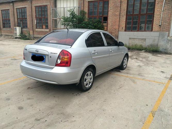 【洛阳】2009年9月 现代 雅绅特 1.4 舒适型 灰色 手动挡