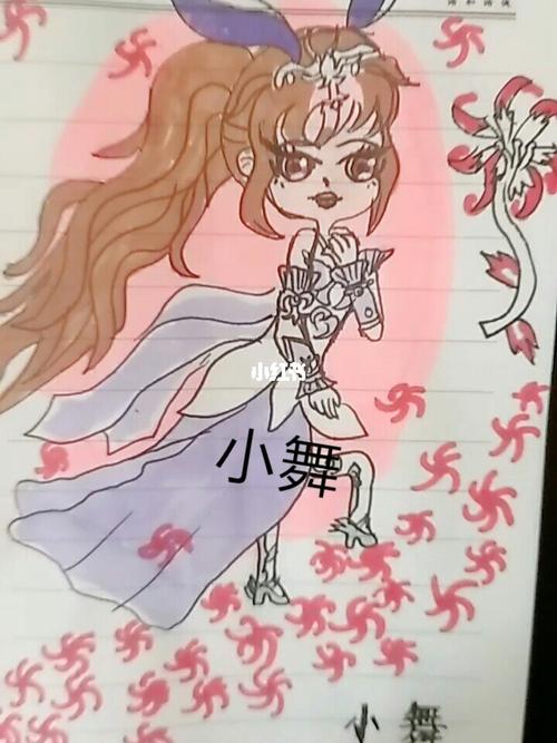 手绘小舞#_小舞_手绘_斗罗大陆_文化_绘画