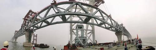 骄傲!这么牛的大桥,桥梁钢结构全是咱秦皇岛的企业造的