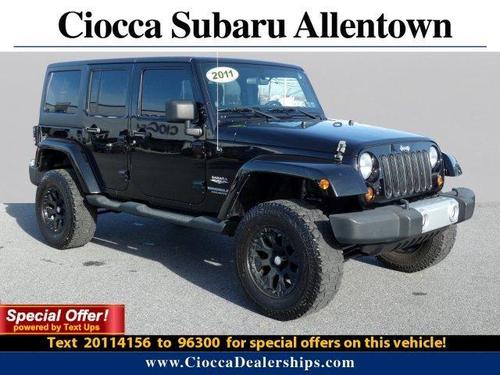 2011 jeep wrangler unlimited vehicle photo in allentown, pa 18
