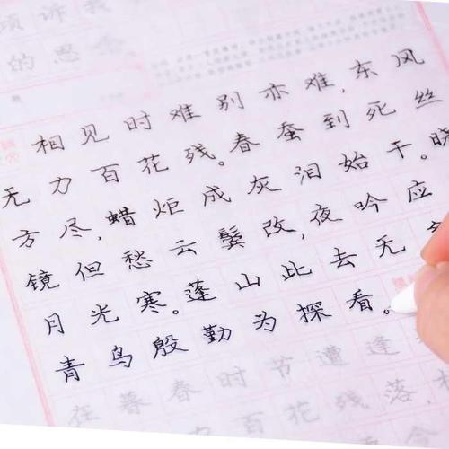 练字庞中字帖高中中华华大学者初学中大钢笔练字帖