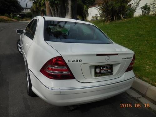 2005 mercedes-benz c-class c230 kompressor 4dr sedan