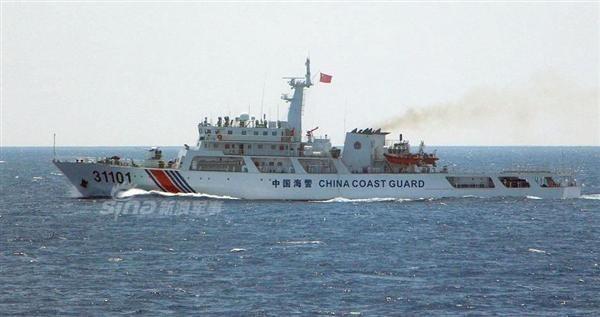 祖国万岁!中国15艘海警船保卫钓鱼岛 史上最多