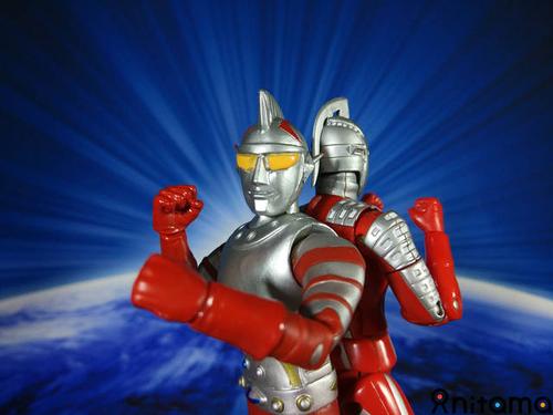 替战败受伤的奥特赛文惩罚万恶的金古桥