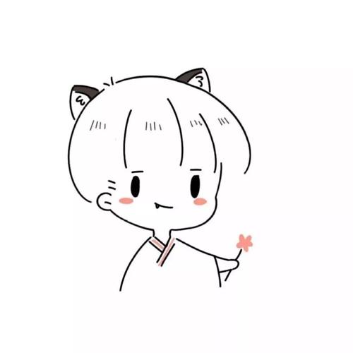 简单手绘 情侣头像