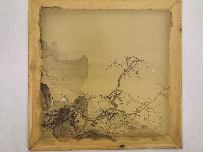 大骞研习社导师赵晨讲解示范:宋画山水小品马远《月下