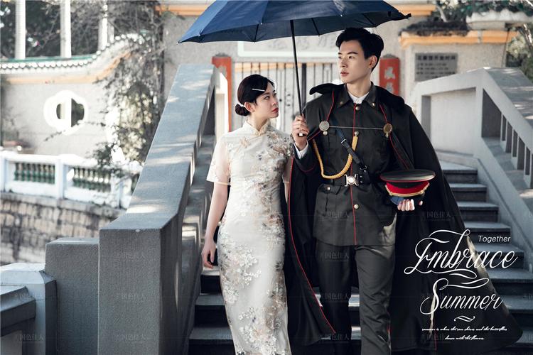 国色佳人厦门旅拍最新民国风婚纱照