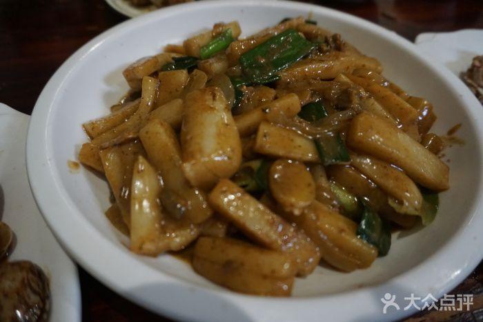 星谦记海鲜楼岩蒜炒糕图片 - 第1张