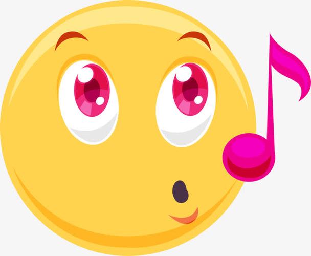 关键词 : 卡通,emoji,表情包,大黄脸,哼歌,吹口哨