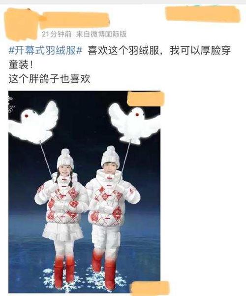 网友纷纷求链接冬奥会开幕式代表团羽绒服引导员虎头帽太圈粉上架叫我