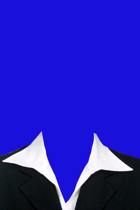 有人能帮忙p张蓝底证件照么?