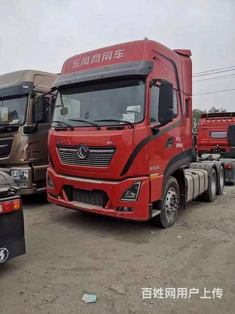 新车到家国六钜惠东风天龙牵引车龙擎465马力