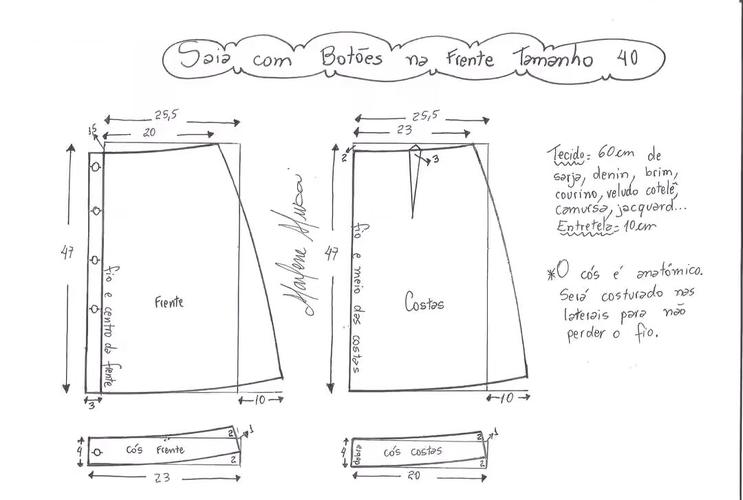 a字版半身裙裁剪图_半身裙_手工制作_diy_梨形身材_diy手工制作_时尚