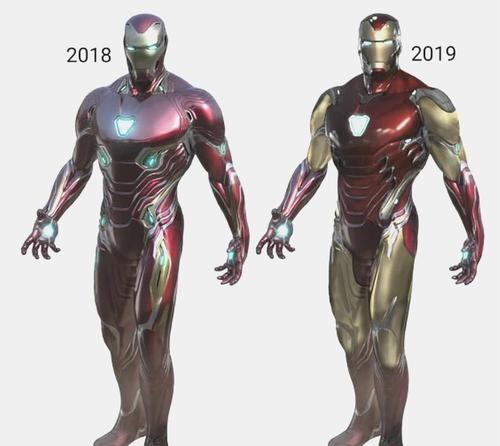 《复仇者联盟4》钢铁侠马克85战甲全面曝光,灭霸手持大刀现身