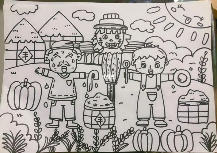 《丰收了》《秋天》《光盘行动》《珍惜粮食》《愉快的一天》《爱劳动