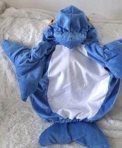 儿童海豚表演服演出服海洋生物服装海豚造型幼儿卡通舞台游戏服