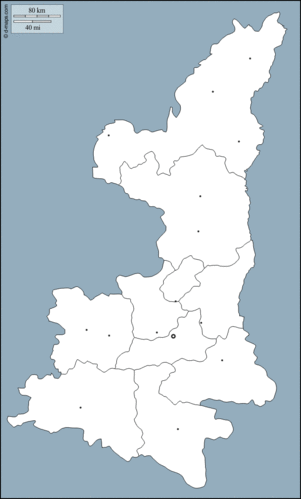 陕西省 : 免费地图, 免费的空白地图, 免费的轮廓地图, 免费基地地图