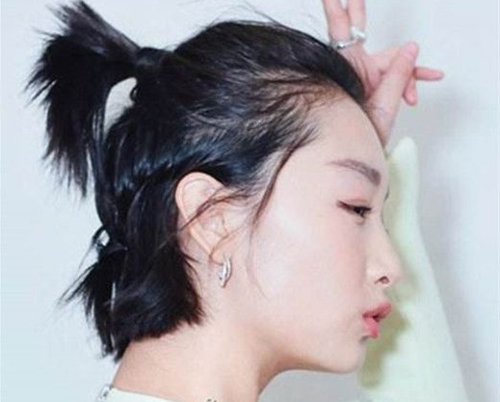 夏天短头发怎么扎凉快,这七种扎法总有一种适合你