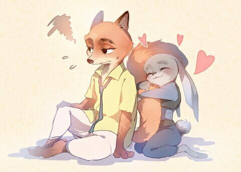 【侵删】#zootopia#nike#judy#疯狂动物城#插画#手绘#同人#二次元