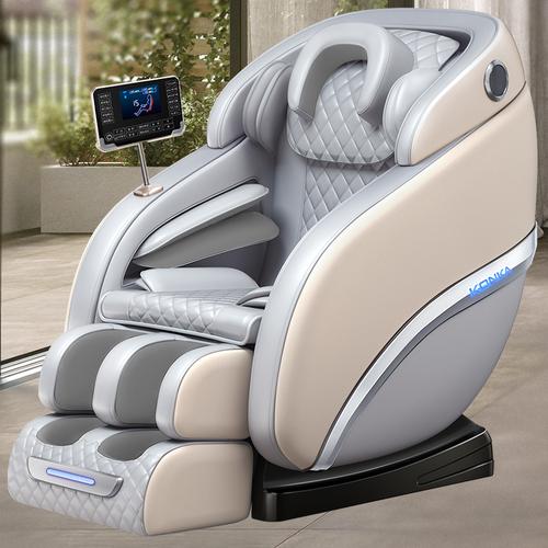 轻奢限量白玉石旗舰版视频介绍_康佳新款按摩椅家用全身多功能太空