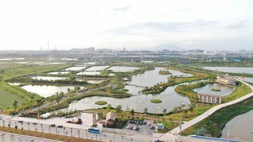 图说:银山湿地公园
