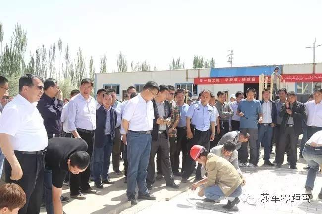 莎车县召开农业生产现场观摩会
