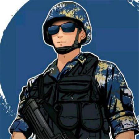霸气军人微信头像图片