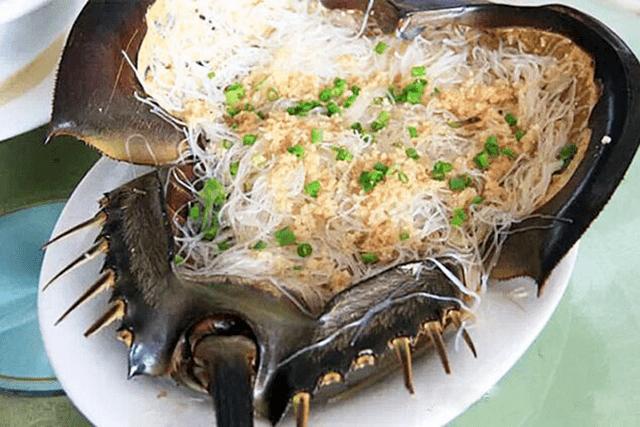 它是盗墓笔记里尸鳖原型,更是一种美味海鲜!鲎!