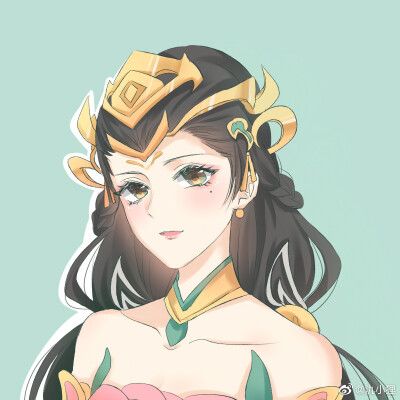 卡通版杨贵妃头像