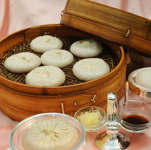 《舌尖上的中国》靖江孙尚香蟹黄汤包(包邮)