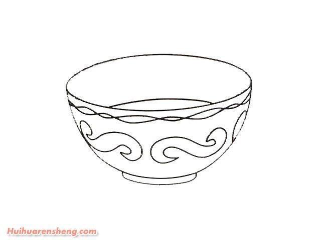 画碗的简笔画图片大全 (第1页)