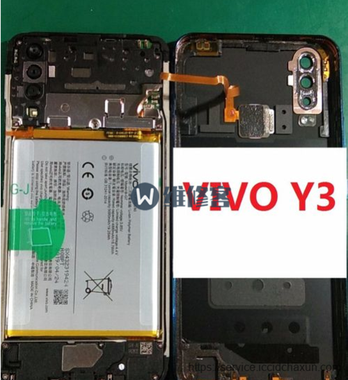 vivo y3手机换屏拆机图解