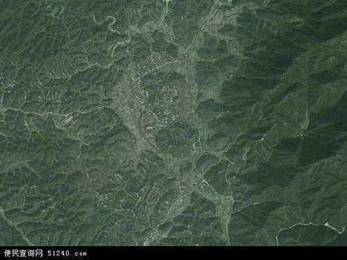 中国福建省龙岩市连城县塘前乡地图(卫星地图)