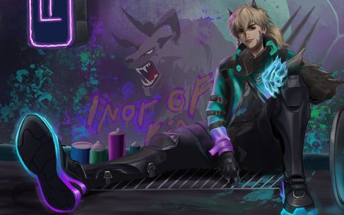 procreate忙里偷闲摸一个裴擒虎kpl限定天狼狩猎者虎你太美