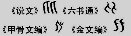 这就表明,无论甲骨文还是金文,夏文"比"字都有传承.