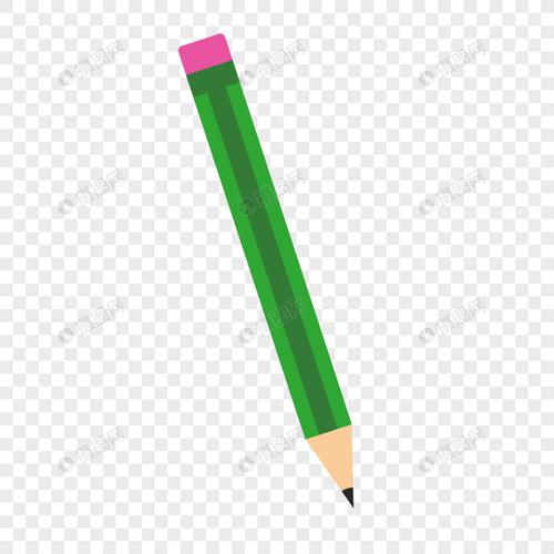 绿色铅笔