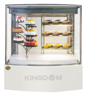 kingdom 立式弧形展示柜