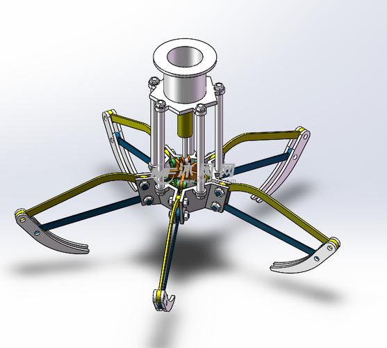 五指气动机械爪