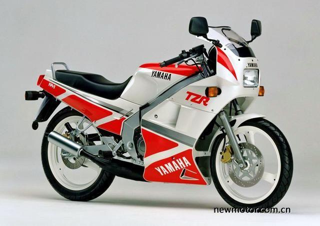 下图:1994" tzr125 日本本土版,最后停产前的第二代车型.下图:yamaha