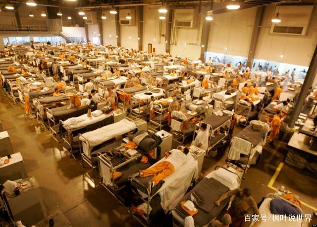 美国某个监狱的环境