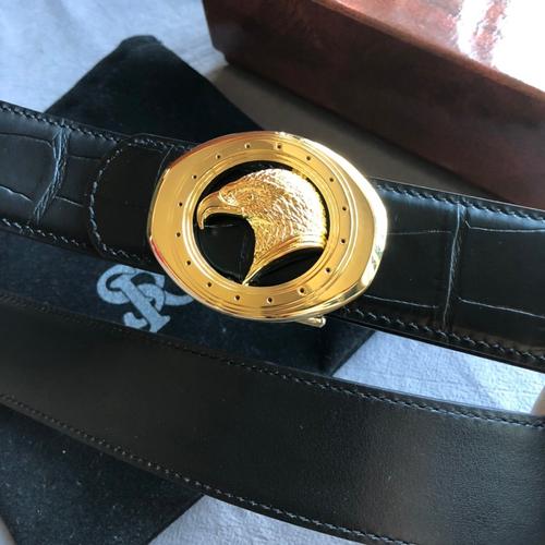 00792_新款stefano ricci史蒂芬劳尼治专柜款精钢鹰头挂扣38mm细节