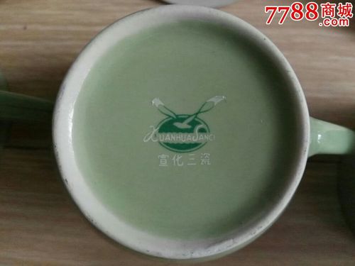 宣化三瓷《天下第一关》茶杯3个同售