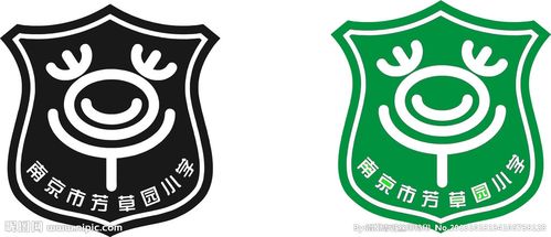 南京市芳草园小学标设计图__企业logo标志_标志图标