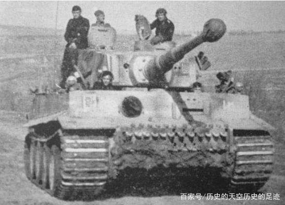 二战德国帝国装甲师一辆福字标志虎式坦克的传奇故事