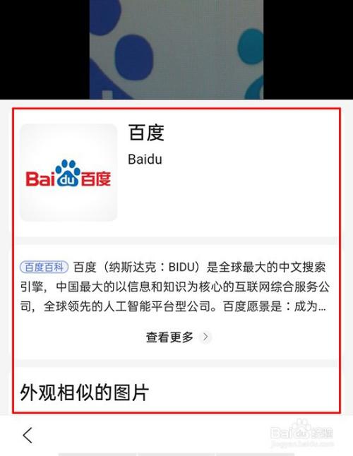 如何利用百度识别logo
